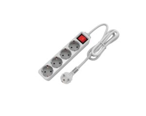 multiprise Électrique 4 prises avec interrupteur